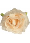  Rozes galviņa krēmkrāsas 8cm