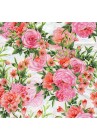  Salvetes puķes Rose Twigs with Leaves and Flowers 1pac