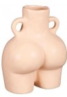  Vāze keramikas Siluets persiku krāsā 20cm