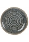  Šķīvis keramikas pelēks 20.5cm