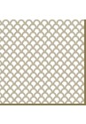  Salvetes ornaments Gold Arches with Dots White 1pac